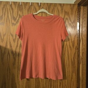 Northcrest Coral Crewneck Short-Sleeve Tee